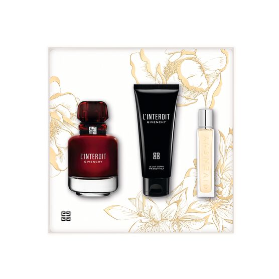 Kit Coffret Givenchy L'Interdit Rouge Feminino Eau de Parfum